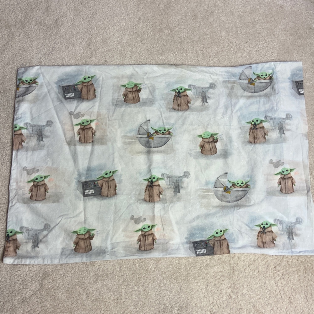 Baby Yoda Pillow Case